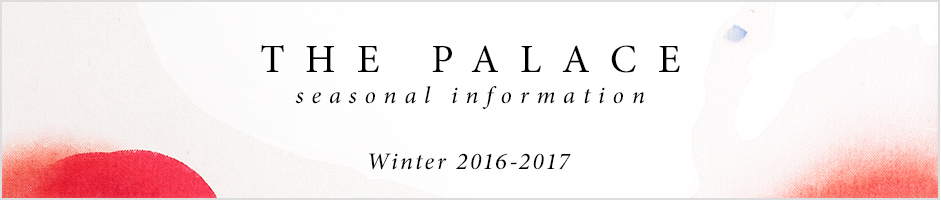 THE PALACE seasonal information winter 2016-2017