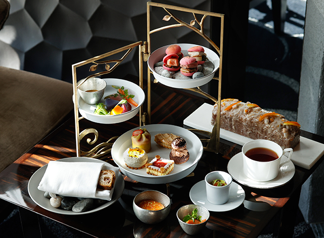 Palace Hotel Tokyo Lounge Bar Prive Spring 2025 Afternoon Tea Terre Et Mer | © 美しい国の、美しい一日がある。2024