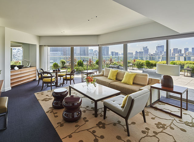 Palace Hotel Tokyo - Terrace Suite - Living Room