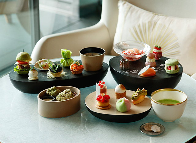 Palace Hotel Tokyo The Palace Lounge Spring 2025 Afternoon Tea Stones | © 美しい国の、美しい一日がある。2024