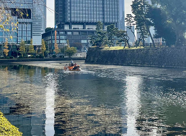 Palace Hotel Tokyo Wadakura Moat Cleanup