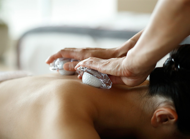 Palace Hotel Tokyo - evian SPA TOKYO - Autumn 2024 - Holistic Body Treatment with Spa Ball